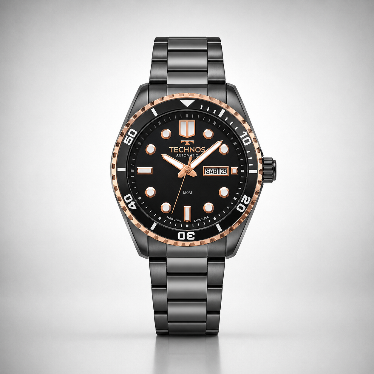 Technos Diver Bicolor 8205OY/1P — relógio masculino VALORI