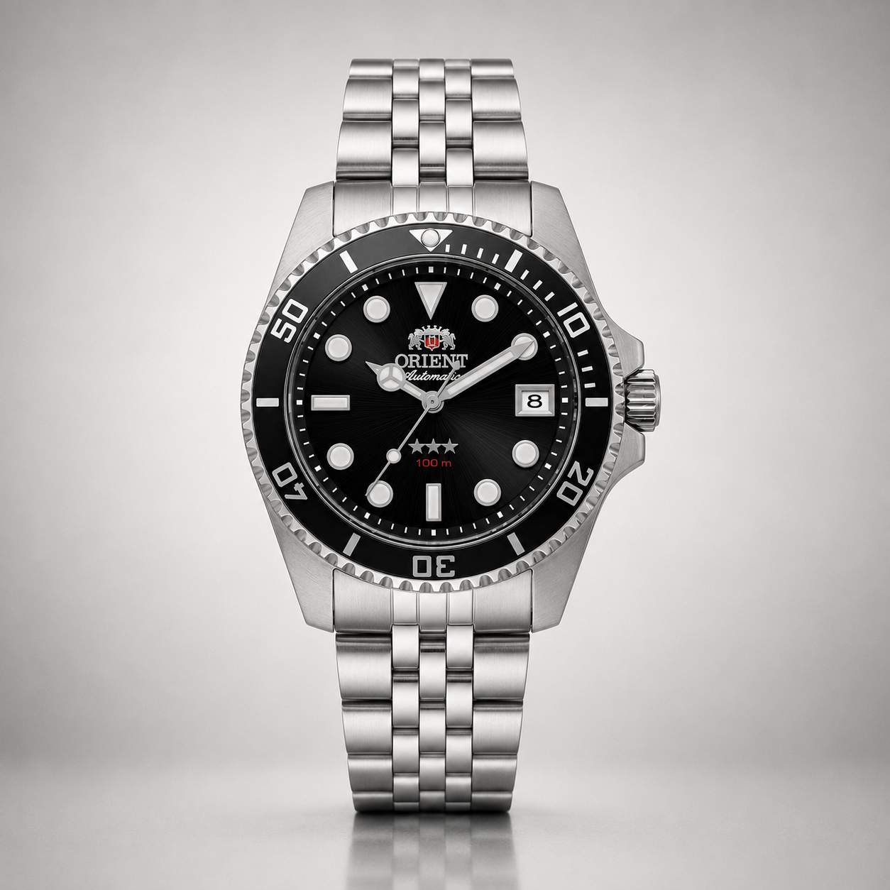 Orient 3 Stars Submariner Reduced YN6SS023-P1SX Preto — relógio masculino VALORI