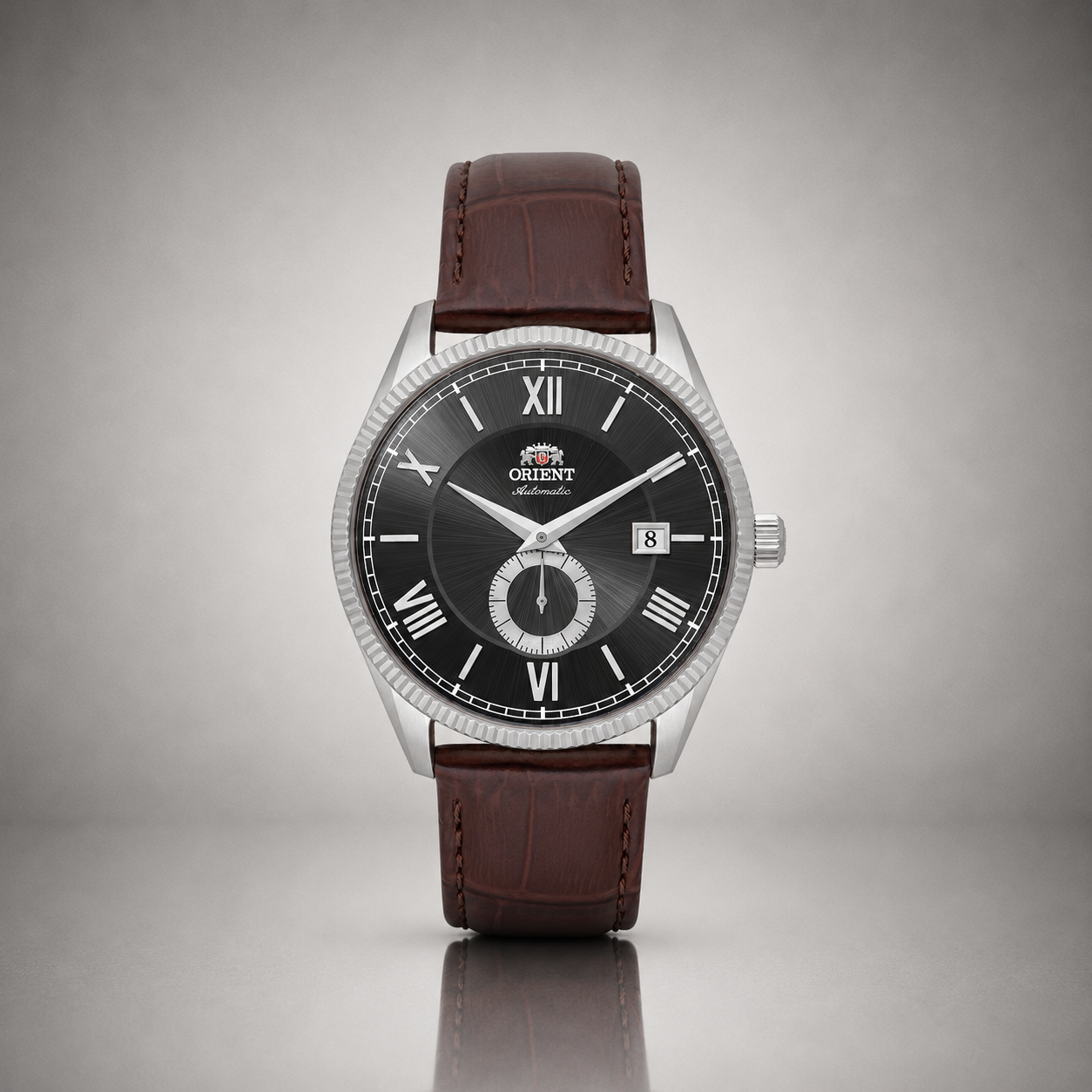 Orient Special Caliber Small Seconds YN6SC032 Preto — relógio masculino VALORI