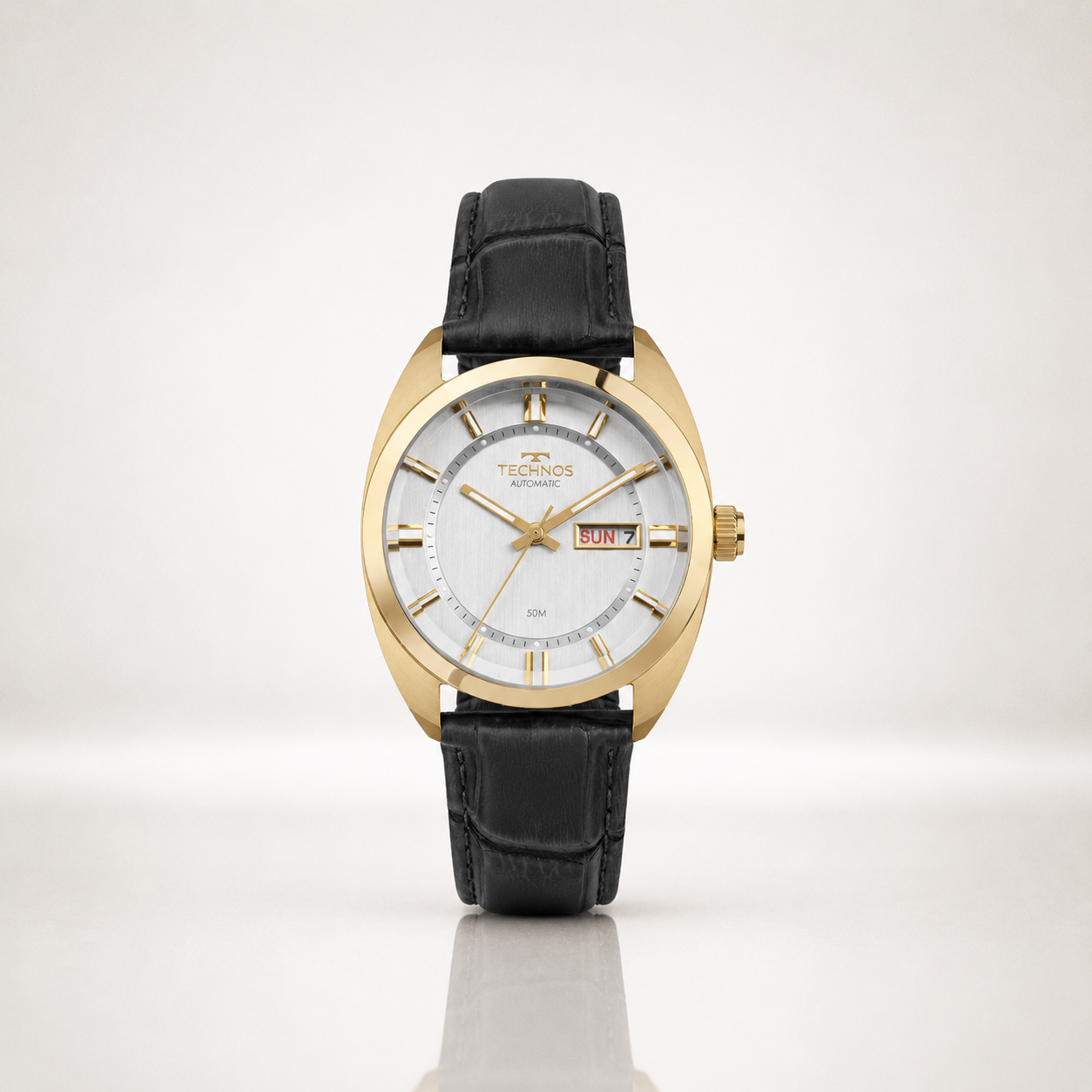 Technos 1958 Dourado 8205OW/0K — relógio masculino VALORI
