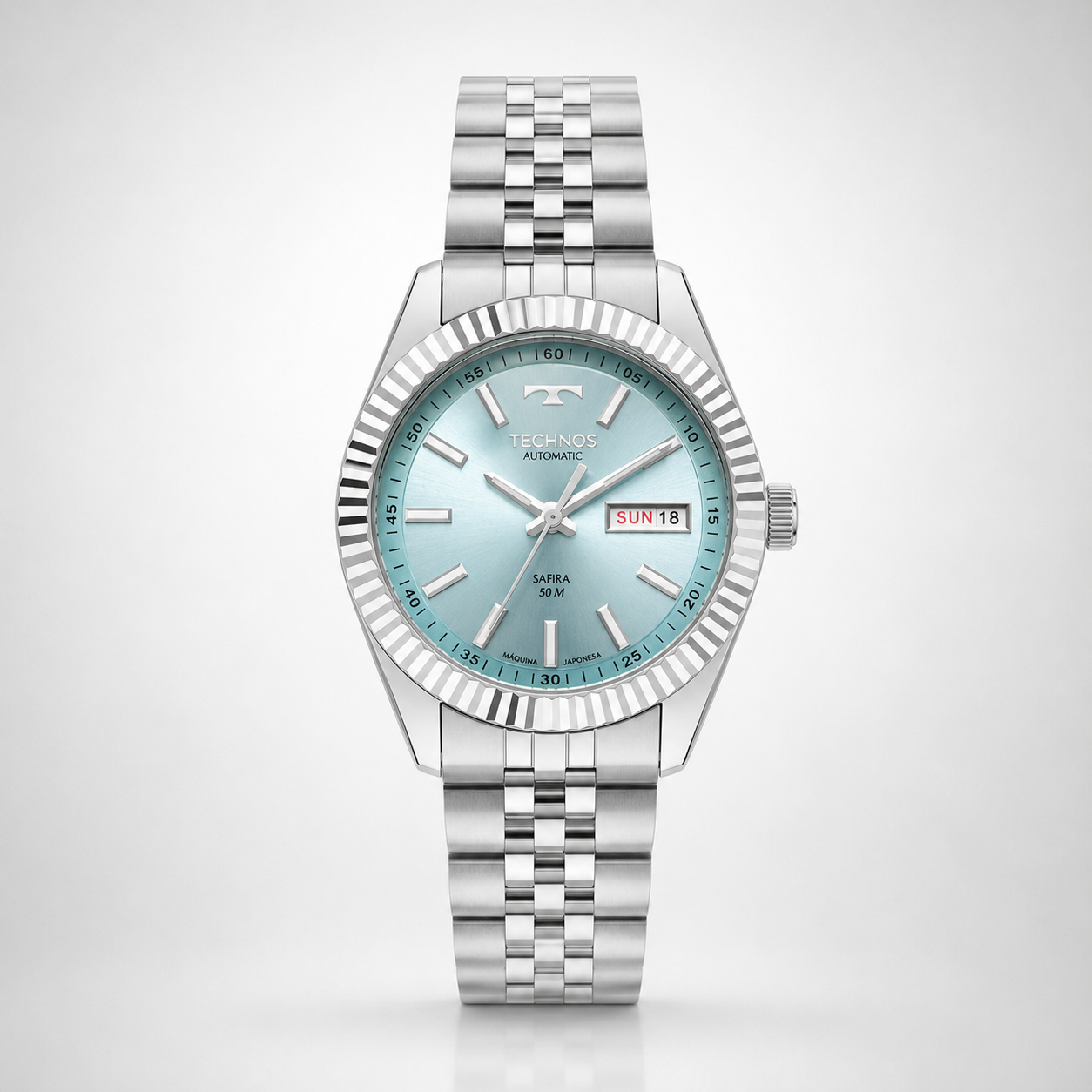 Technos Riviera Automático 8205PV/1X — relógio masculino VALORI