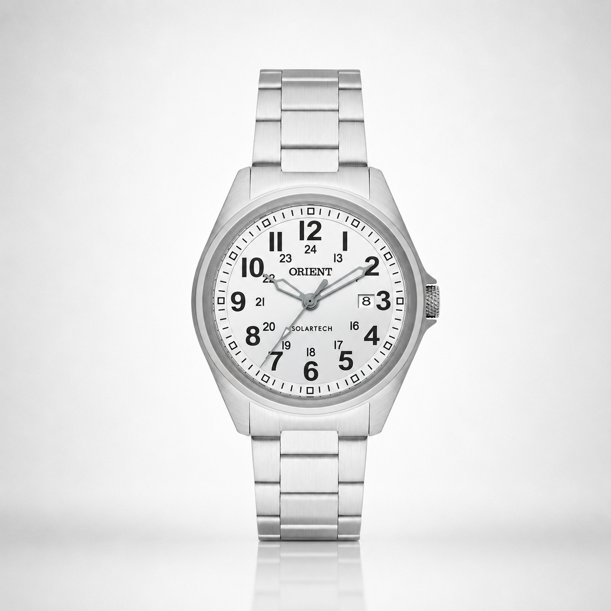 Orient SolarTech MBSS1492 Branco — relógio masculino VALORI