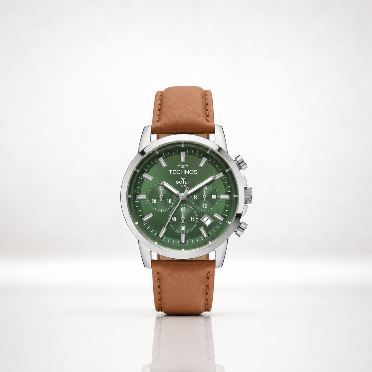 Technos Golf Prata JS25BDE/0V — relógio masculino VALORI